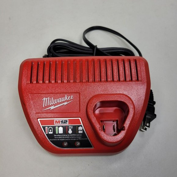 Genuine Milwaukee 48-59-2401 M12 12V Lithium Ion Battery Charger - Picture 1 of 5
